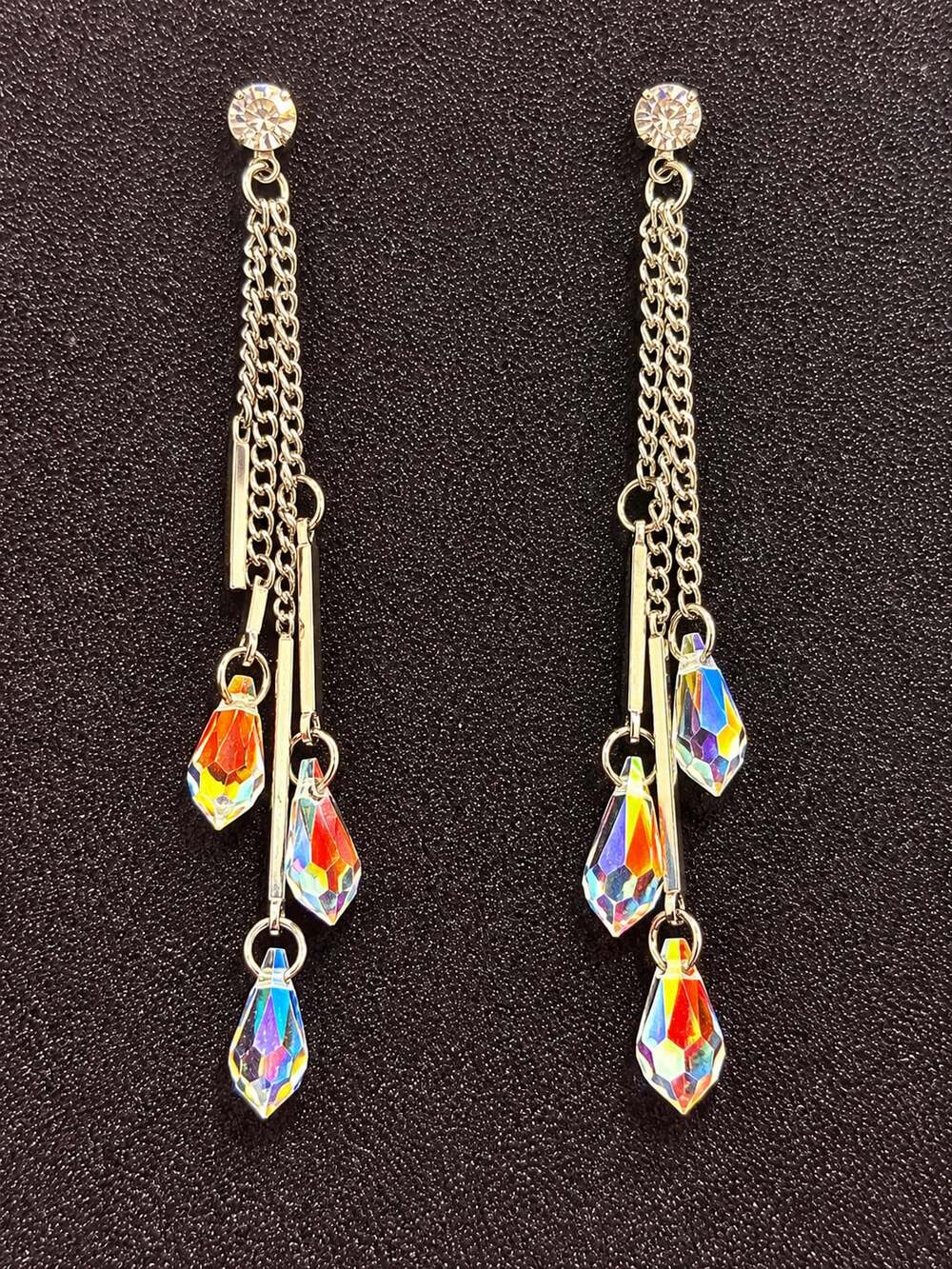 Crystal Dangle Earrings